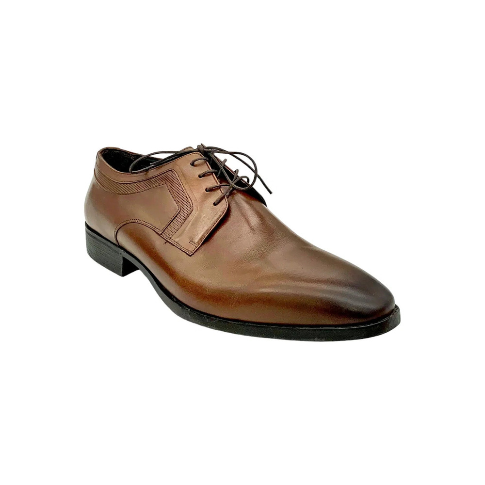 Section X Men's Xavier Cap Toe Oxford Dress Shoe Tan - Medium